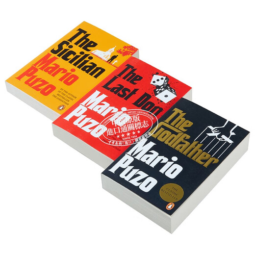 教父三部曲3本全套 英文原版 Godfather