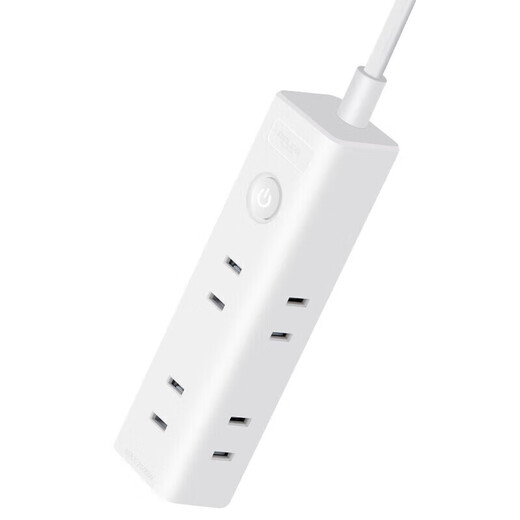 Delixi Power Extension cable mini enchufe/plug/cable de dos pies/placa/línea enchufe/conector/placa de conector portátil 6 giros 6 interruptor de control principal 1 metro