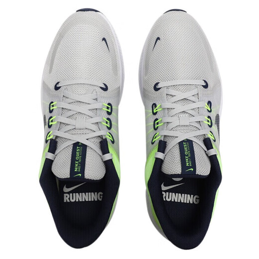 Nike (Nike) Мужские ботинки 2025 Лето Новый квест 5 Flight Line Line Absorbing и воздухопроницаемые легкие повседневные кроссовки DA1105-003