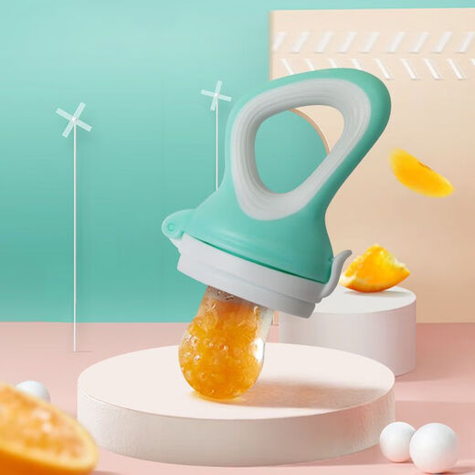 Zixi Baby Teething Glue, Mushroom Bite, Baby Teething Glue, Manhattan Hand Ball Toy, Silicone Boilable, Liquid Silicone - Strawberry Individual Box