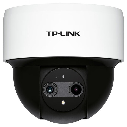 普联（TP-LINK）无线监控摄像头 家用监控器 室内家庭客厅WiFi吸顶半球360°度全景旋转云台高清视像头手机APP远程 400万4MP全彩夜视【双目变焦版】 128GB内存卡【免费升级256GB