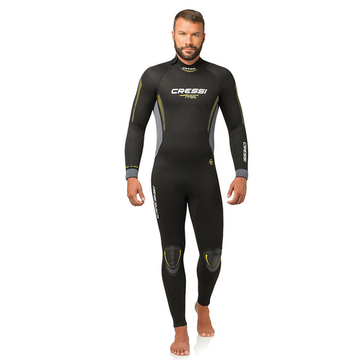 CRESSI FAST diving suit for men and women one-piece professional deep diving lung free diving swimsuit diving swimsuit women's wet suit 357MM men's 5MM S