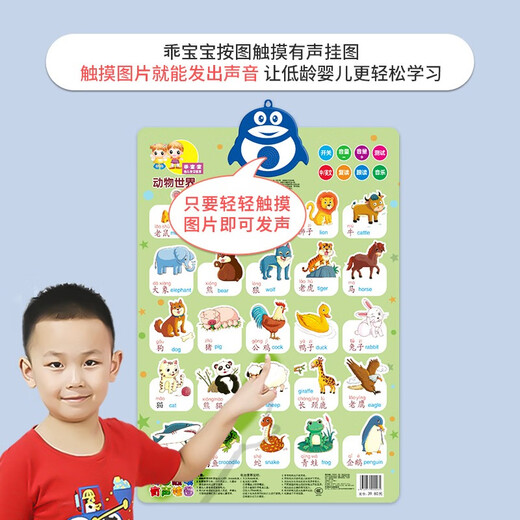 Bon bébé dessin animé image des enfants pour nourrissons et jouets pour tout-petits en chinois et en anglais cliquez pour lire la voix de l'enseignement précoce IMAGE IMMINÉE CORNITIQUE COGNITIQUE TOYS CARTES DE LITEAUX ENFANTS 3 AUTO-SECTION CAPACT CLACIER CLIENT SERVICE OU NOTES AUTO-notes (envoyés au hasard sans notes)