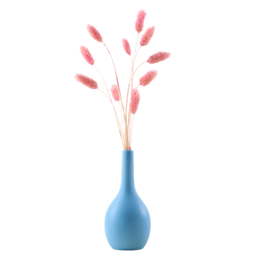 Aesthetic Hacker Dried Flower Bouquet Morandi Vase Nordic Dried Flower Decoration Table Ornaments Fresh Flower Arrangement Bedroom Forest Dried Flower Gem Grass Vase