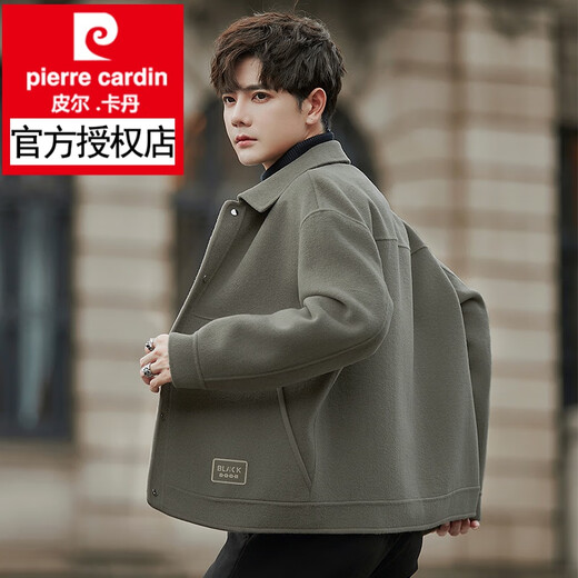 Pierre Cardin 2025 Veste en laine en laine double face automne et hiver
