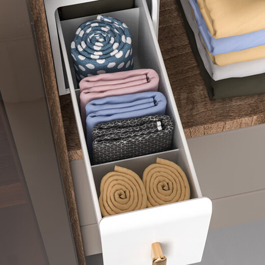
Ouxuan Wall-mounted sub-garment underwear storage box Three-in-one socks bra drawer-style home wardrobe organized 7027 high-end bra storage box *1