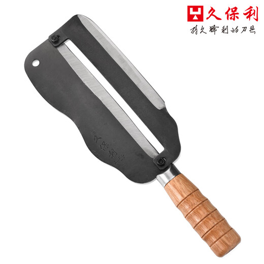 Jiuboli 6-59 cepilladora comercial de caña de azúcar de alta resistencia 65 herramienta de pelado especial de frutería de acero con alto contenido de manganeso para caña de azúcar, cáscara de piña, pelado de frutas y verduras