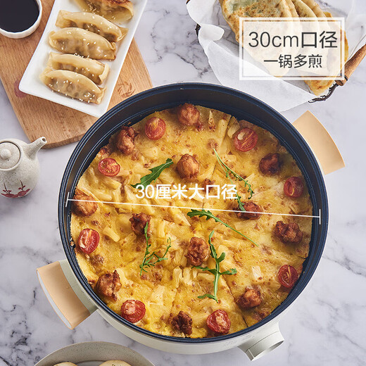 苏泊尔 SUPOR  多用途锅 电火锅家用 多功能电炒锅电煮锅不粘电饼铛煎烤机5.5L电热锅 JD30D818
