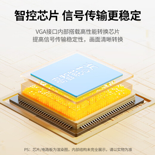 绿联HDMI转VGA线 高清视频转换器 投屏转接头 适用电视盒子笔记本电脑接显示器投影仪连接线1.5米20207