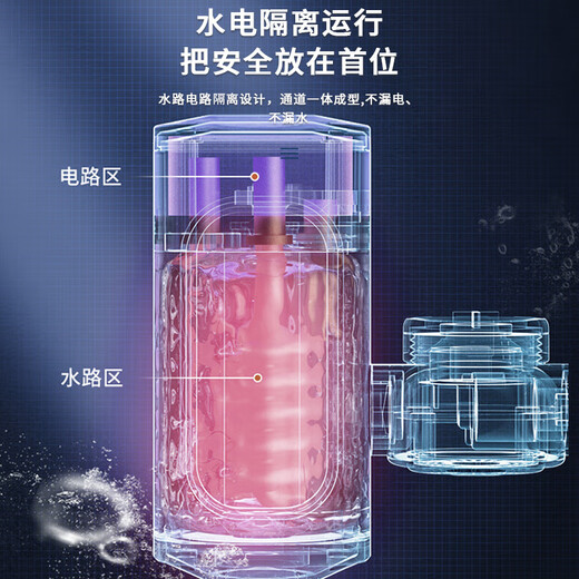 Chigo Electric Water Wasserhahn ist ohne Installation und schneller Heizküche heiß und kaltes Küchenbao Instant Electric Warmwasserbereiter Anschluss Typ ZG-ZS820-830-1 Upgrade Model-H1X