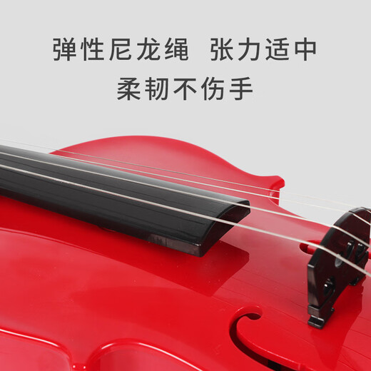 Baoli Violin Spielzeug für Jungen und Mädchen Anfänger Musik Aufklärungsimulationsrequisiten für Babys und Kinder 3-6 Jahre alte Musikinstrumente Brown braun