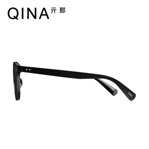 Qina (Qina) Gafas Zhao Lusi Las mismas gafas de sol para hombres y mujeres en la protección solar de verano Gafas de sol de alto valor QN5010A10