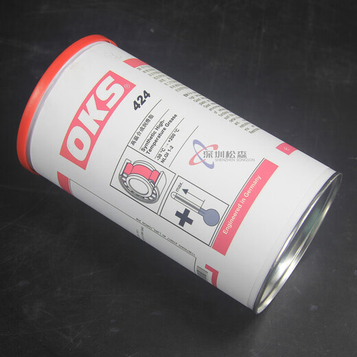 Original imported German Okas OKS424 high-temperature anti-wear synthetic rolling sliding bearing grease 1KG OKS424 (1KG can) one fake will be fined ten