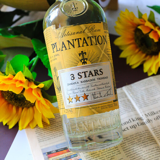 蔗园（Plantation）【原瓶进口】巴巴多斯调酒师系列朗姆酒洋酒莫吉托调酒 蔗园三星朗姆酒 700mL
