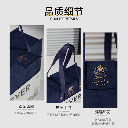 宜甜伴手礼盒商务送员工实用公司活动奖品离职团建周年庆活动礼品定制 【一路向前】笔记本系列（蓝）