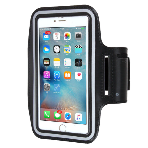 Felker running mobile phone arm bag unisex outdoor sports cycling travel armband bag wrist bag suitable for Apple Android Samsung Xiaomi Huawei mobile phone large-armband-black