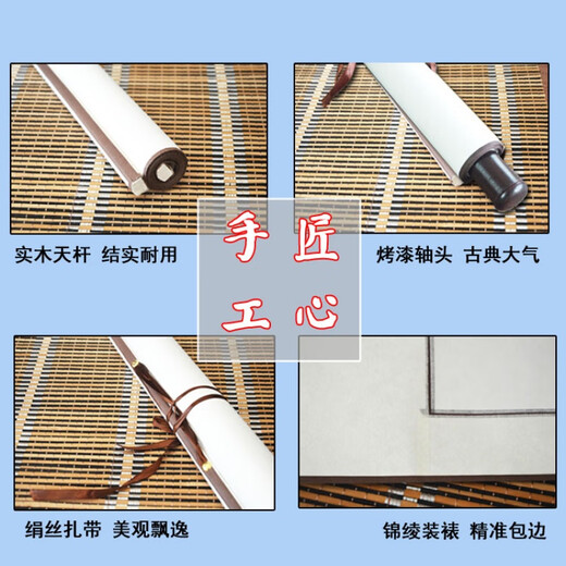 
Chinese calligraphy and paintings, high-definition landscape paintings, vertical scrolls, hanging paintings, living room entrance hallway decoration landscape paintings, Hongyun Dangtou 16868cm scrolls