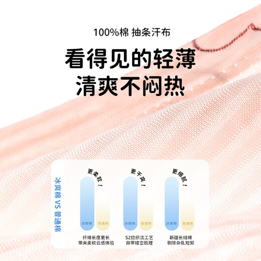 顶瓜瓜顶呱呱儿童睡衣夏季薄款女童纯棉短袖套装女孩家居服 粉色  140