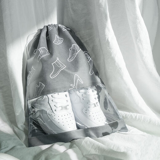 BANANA TRIP Shoe Bag Portable Travel Shoe Storage Bag Drawstring Pocket Business Travel Organizing Storage Bag 2 Pack