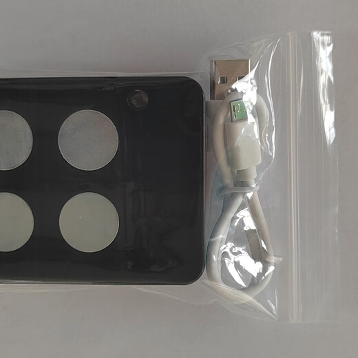 Strong Magnetic GPS Wireless Charging Little King Kong Satellite Positioning Spot Car Chasing Device Long Standby Enterprise Car Alarm Black