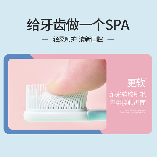 Namei toothbrush soft bristle domestic toothbrush adult nano antibacterial care gum cleaning oral 12 packs affordable home appliances