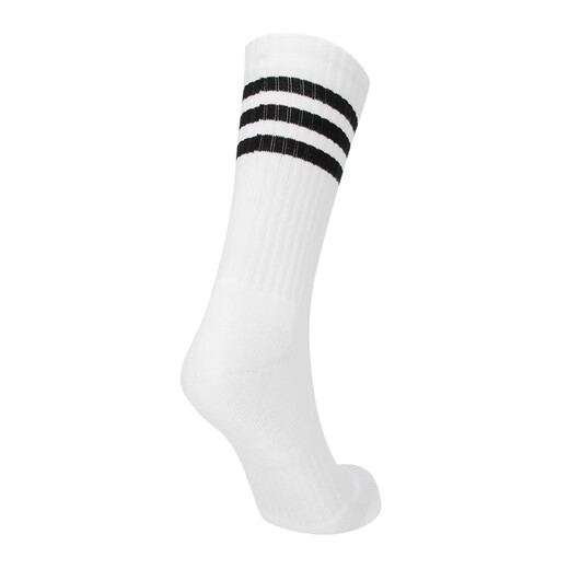 Adidas Men's Socks Women's Socks Outdoor Sports Socks Running Fitness Trendy Socks Training Breathable Socks White/Breathable S (Recommended Size 36-39)