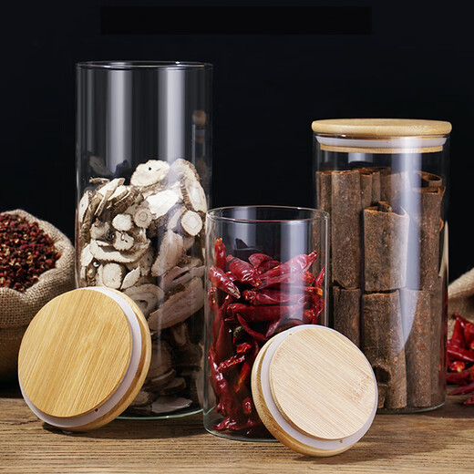 Meal General sealed cans two-pack glass tea cans coffee cans honey cans dry goods storage cans miscellaneous grain storage cans