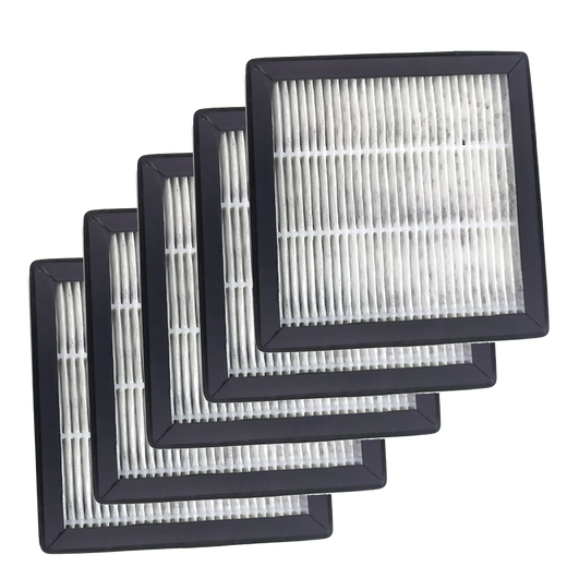 Pudun Pudun Electronic Intelligent Ashtray Purifier Birthday Gift for Boy Friends Father's Day Christmas Housewarming New House Practical Customized Fashion Creative Business Gift Business H Filter Element 5 Pieces