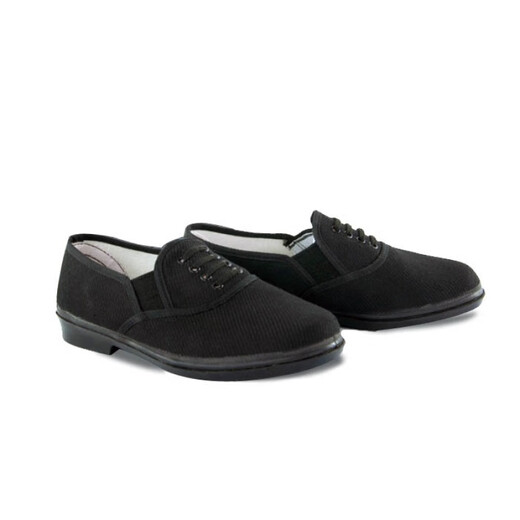 Jiepotu 87 Leinwandschuhe 3599 Training Herrenschuhe wasserdichte und rutschfeste ein-Fuß-Gelegenheitsschuhe für Männer alte Peking Arbeitsschutz Custom Black 40 40