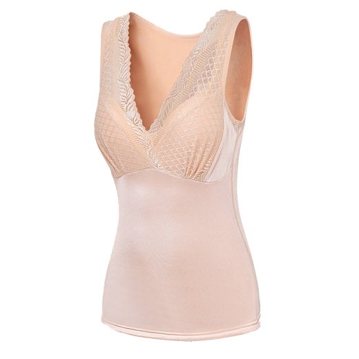 Jingyi dongkura cheveux raides yinbel automne et hiver féminin plus velours épaissis de lace en V chauds