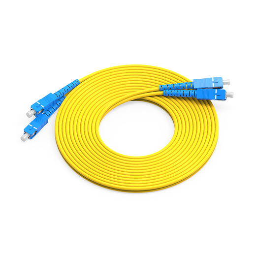 
Nokoxin Telecom grade fiber optic jumper single-mode dual-core SC/LC/FC pigtail transceiver switch wiring 3.0 single-mode dual-core SC-SC 3 meters