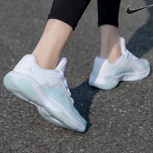 耐克（NIKE）篮球鞋女鞋夏季新款AIR JORDAN 11低帮实战缓震运动鞋轻便休闲 DV2629-100 35.5