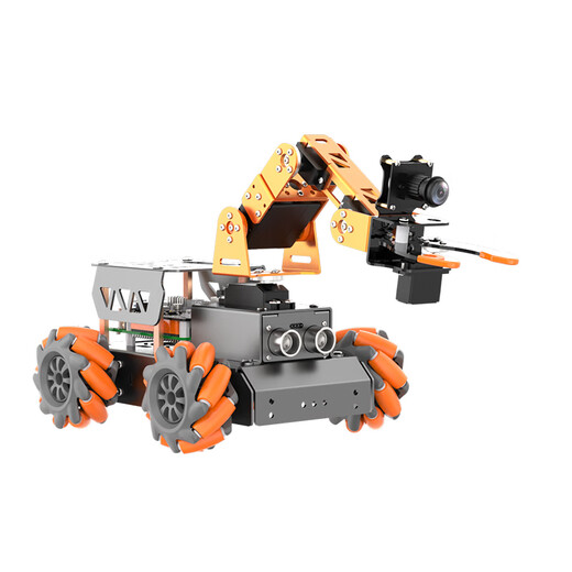 Fantasy Raspberry Pi 5/4B Roboter AI Vision Roboter Arm Car Meisterpi McNum Wheel Transport Smart Car Python Programmierung Open Source Raspberry Pi 4b/4g