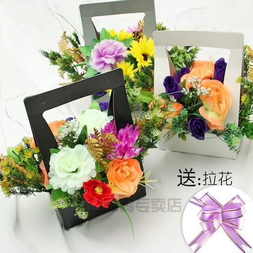 Tomb-Sweeping Festival supplies, silk flowers for grave sweeping, grave sweeping bouquet, chrysanthemum sacrifice hand holding, simulated fake chrysanthemum holding flower, white