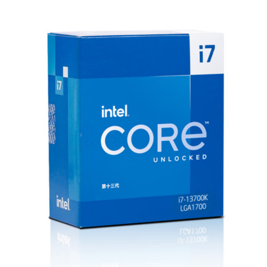 英特尔（Intel） 13代酷睿i7 13700K 13700KF 13700 13700F 13790F 16核24线程 盒装CPU台式机处理器 板U套装 酷睿 i7-13700K【16核24线程】