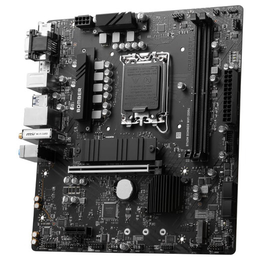 微星英特尔 酷睿 13代I5 搭 微星（MSI）B760 主板CPU套装迫击炮 板U套装 B760M BOMBER WIFI DDR4 I5 13490F