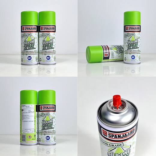 Imported Spanger British Bailing edible grade lubricant mechanical bearing chain gear silicone grease high temperature resistant silicone oil spray 420ML