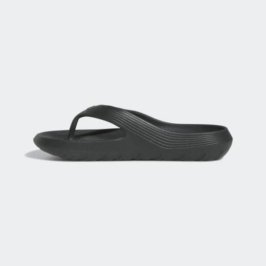 
Adidas (adidas) men and women chic sandals flip flops classic fashion US direct mail HQ9921 autumn and winter Grey 45