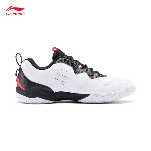 
Li Ning CS6丨Badminton training shoes for men and women the same new markless wear-resistant sports shoes Standard white/black-3 42