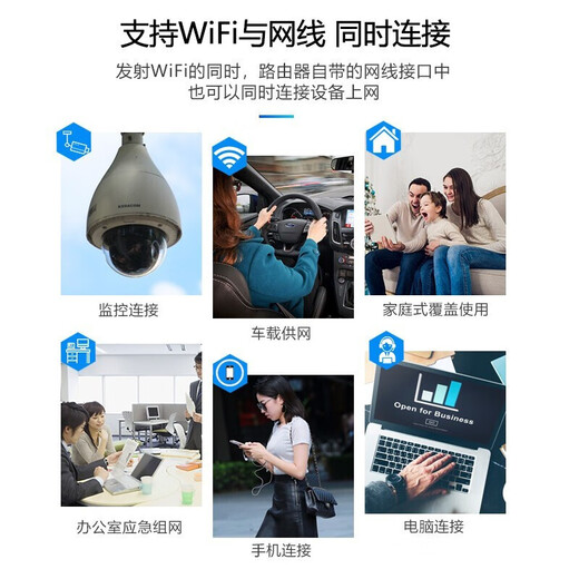 Huawei Prueba gratuita de 30 días Huawei 4G Router 2 WiFi portátil móvil Tarjeta enchufable de nivel empresarial Tarjeta de red inalámbrica B311B CPE B311B-853 4G Netcom completo 4 puertos de red Gigabit