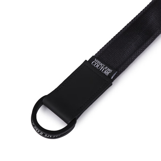 VERSACE JEANS COUTURE Versace belt men's medusa belt solid color British casual pin buckle belt gift box Father's Day gift Dark blue D8YVBF08 71550 829 100cm (3.8-4.1 feet)