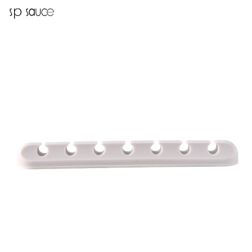 SP SAUCESP sauce数据线理线器桌面耳机线防缠绕电线固定器数据线网线桌面 白色2孔