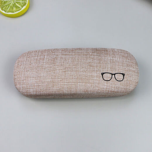
Kissed glasses box imitating the pressing of men and women giving mirror cloth ins simple retro portable myopia reading glasses box random color mirror cloth + eye box