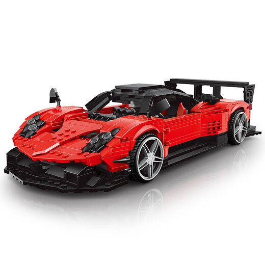 Yuxing Model King flagship store Wind Son Building Blocks R sports car Children's Boys Educational Assembly Toy Model 6-12th birthday gift Wind Son R sports car [1278 particles] 10041