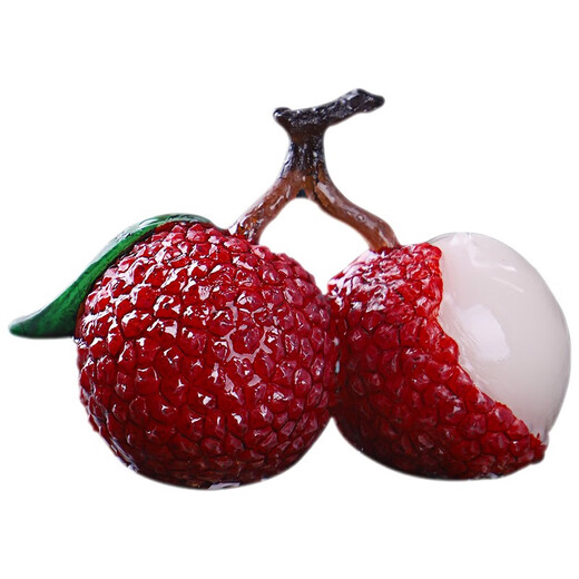 Xiangye color-changing tea pet ornaments color-changing lychee tea pet ornaments boutique can raise creative tea play tea ceremony tea set accessories color-changing lychee 2 pieces with gift box