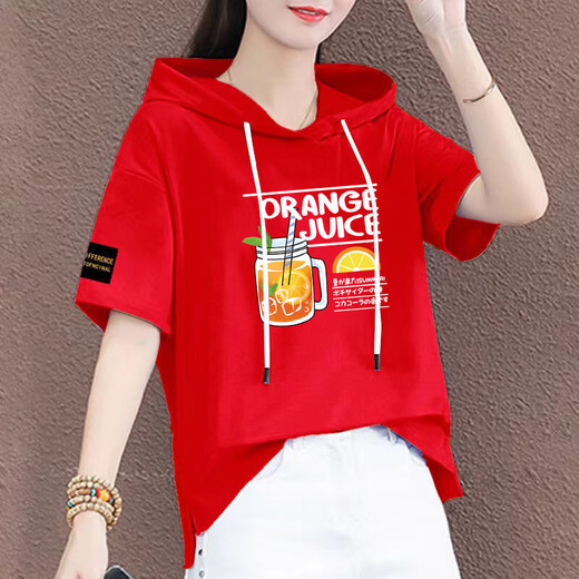 Le commandant Bear a un sweat à capuche à demi-manche en coton avec un sweat à capuche avec un sweat à capuche avec un t-shirt à manches courtes avec un sweat à capuche avec un nouveau Summer Loosed Black-687 Sleeves 2xl 2xl