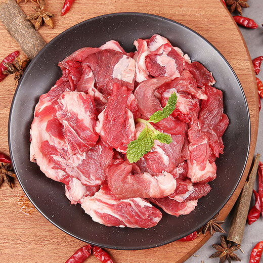 Isai (Green Products) Domestic Ox Raw Cut Tendon Toubao 2Jin Jin is equal to 0.5kg Grain-fed Halal Beef Stew Ingredients