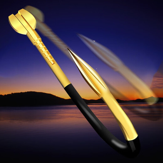 Zhenyou (Grsaed) double blood slot Iseni fish hook No. 6 fish hook bulk tungsten steel large hook with barbed crucian carp fishing hook fishing gear supplies fishing accessories