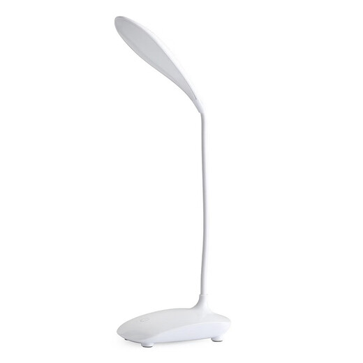 Jingruihe rechargeable desk lamp usb plug-in folding touch dimming bedside charging led desk lamp night light student learning children's desk reading straight plug-in electric desk lamp plug-in/battery dual-use + three-speed dimming (battery self-contained)