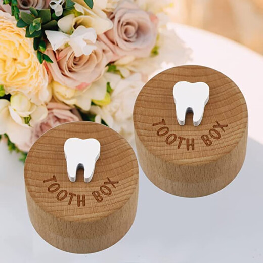 
Tong Nian, baby teeth box, teeth girl, commemorative children's teeth replacement storage box, baby save collection, boys wear teeth box, style one